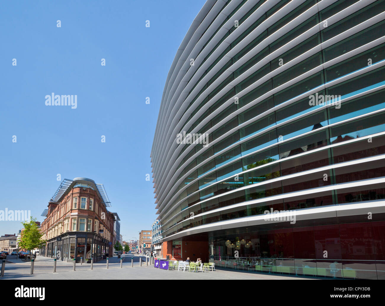 The Curve theatre complex in the Cultural Quarter Leicester city centre