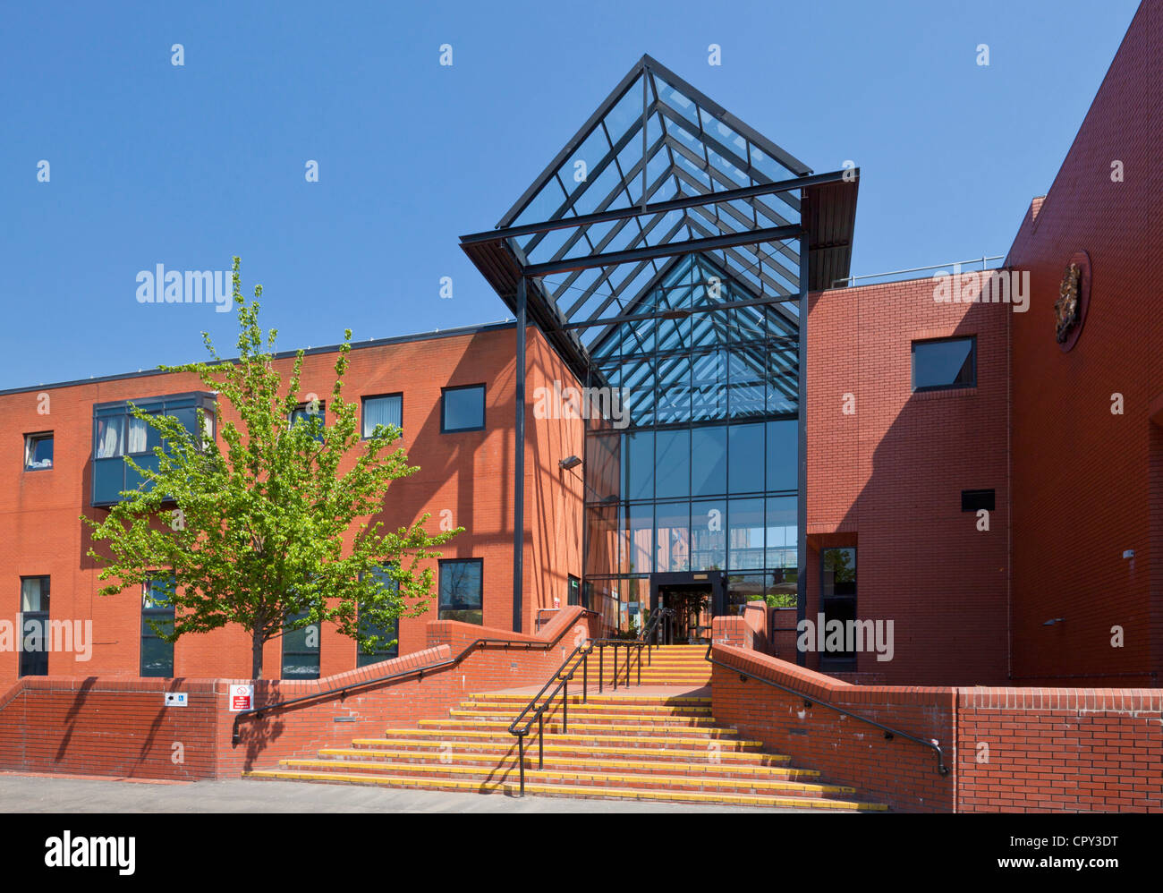Leicester crown court Leicestershire East Midlands England UK GB EU Europe Stock Photo