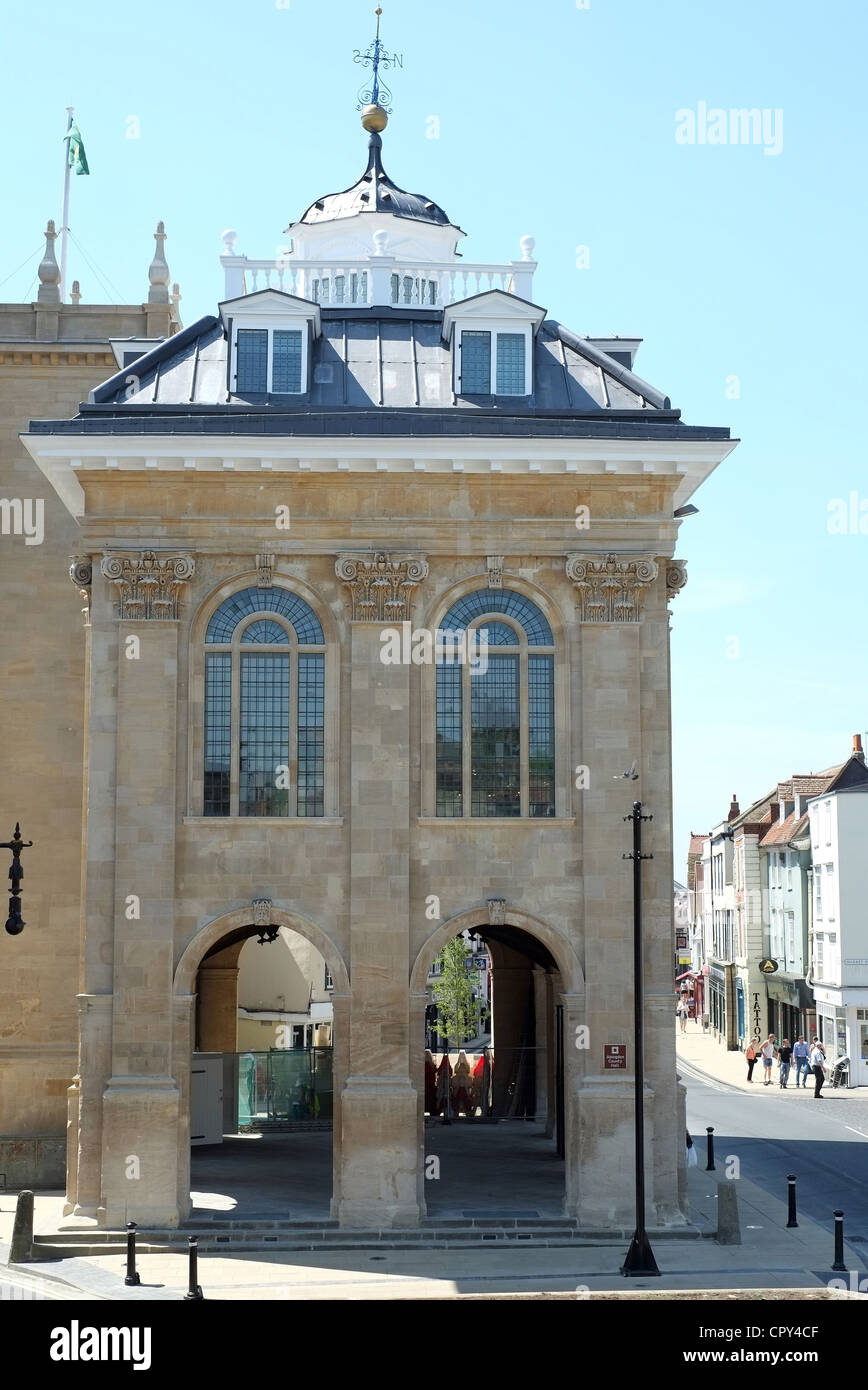 The newly refurbished Abingdon County Hall Museum, Oxfordshire Stock Photo