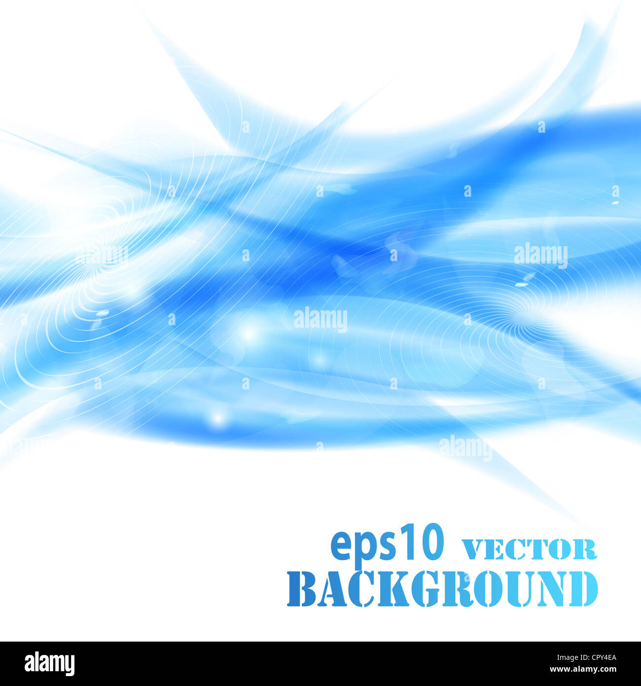 Abstract blue waves background Stock Photo - Alamy