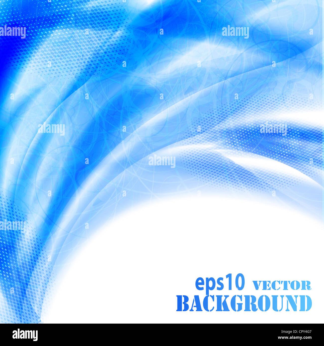 Abstract blue waves background Stock Photo - Alamy