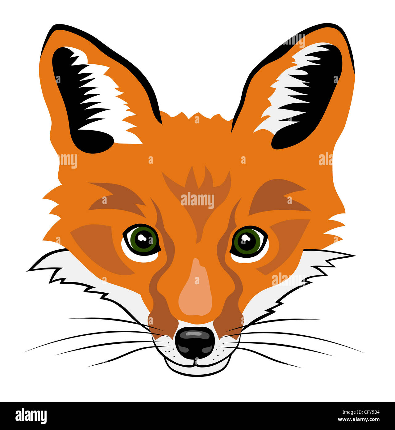 Fox animal cartoon hi-res stock photography and images - Alamy