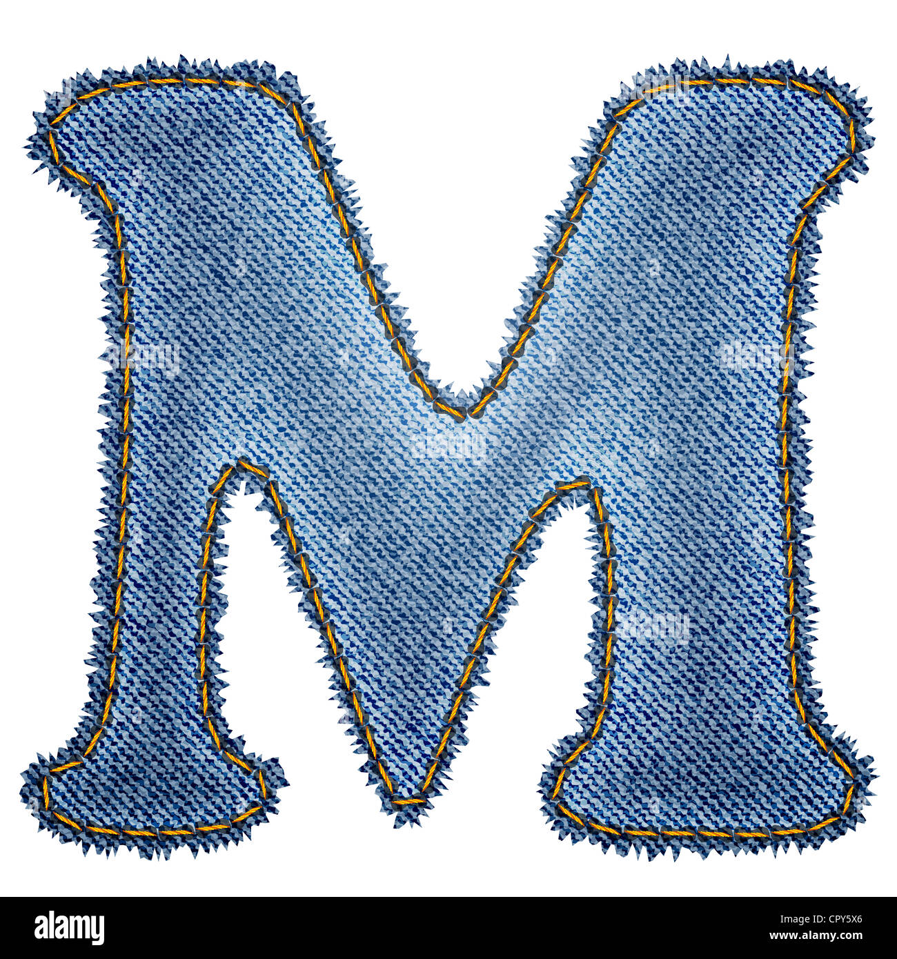Blue Letter Denim M Vintage Archive Y2K Vintage y2k m2 jeans - Gem