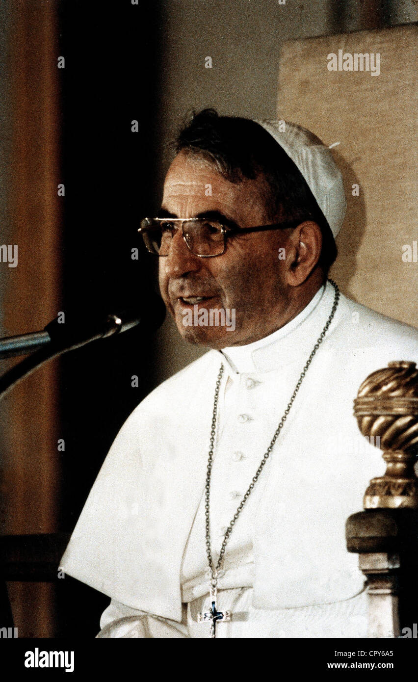Perennial konsulent Fejlfri Pope 1978 hi-res stock photography and images - Alamy