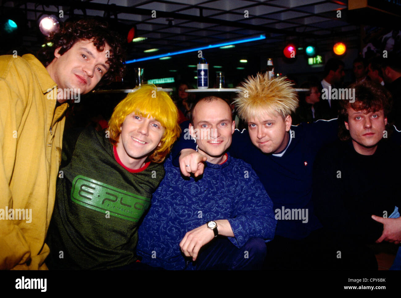 Die Prinzen (The Princes), German music group, founded in 1987, renamed in 1991, group picture, 1997, Stock Photo