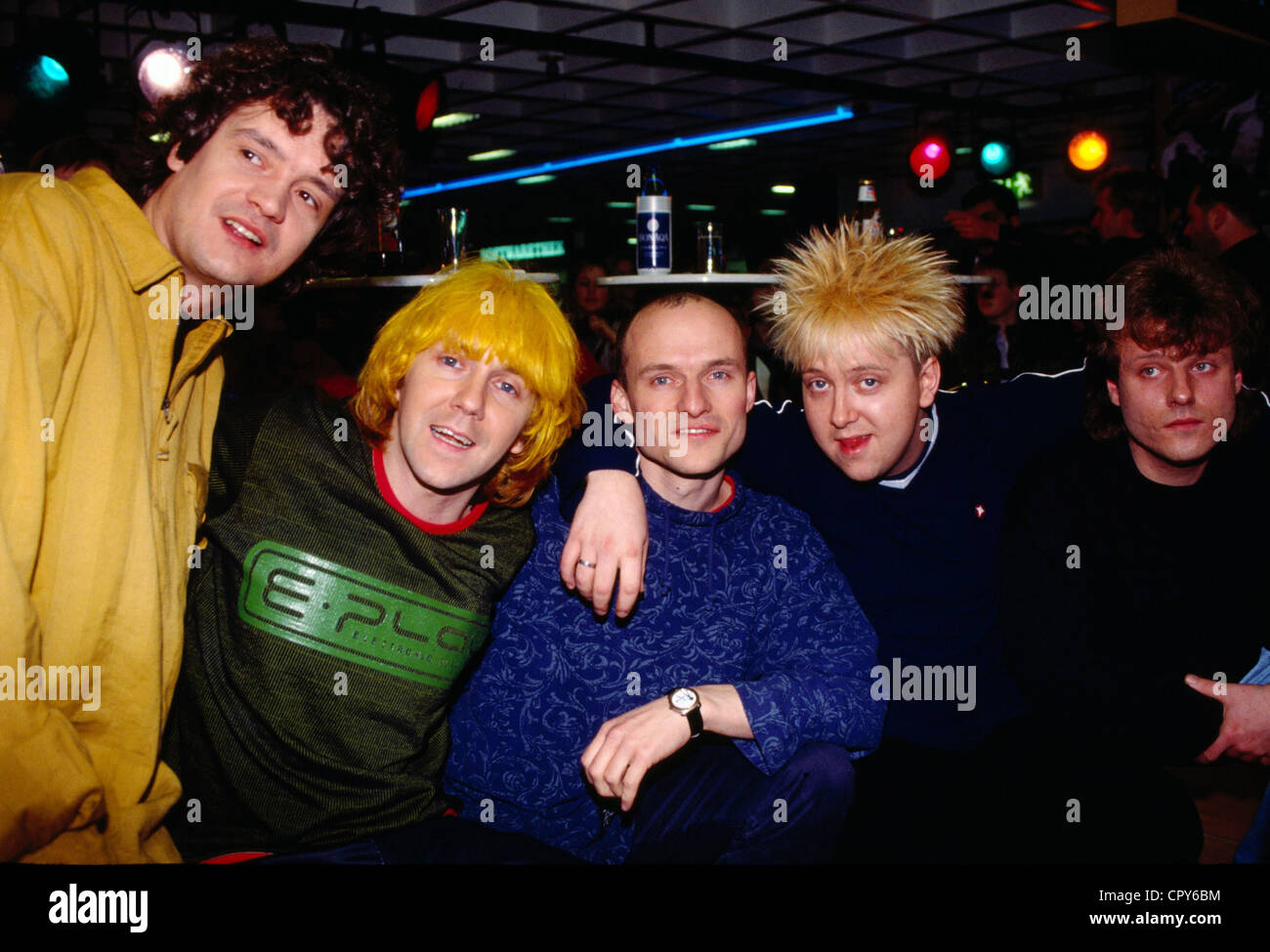 Die Prinzen (The Princes), German music group, founded in 1987, renamed in 1991, group picture, 1997, Stock Photo