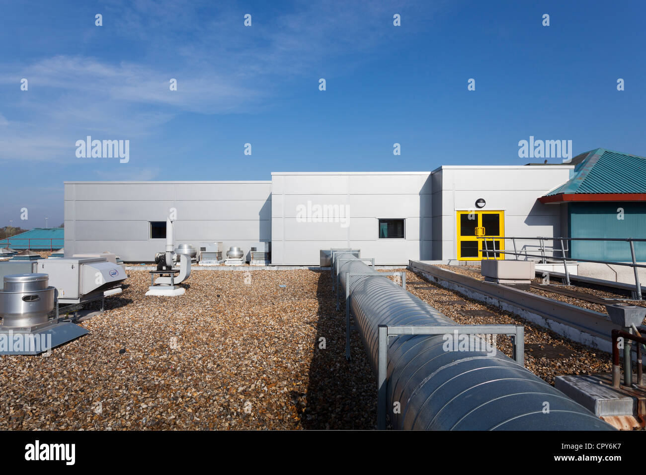 Royal Bournemouth Hospital Endoscopy Unit Stock Photo