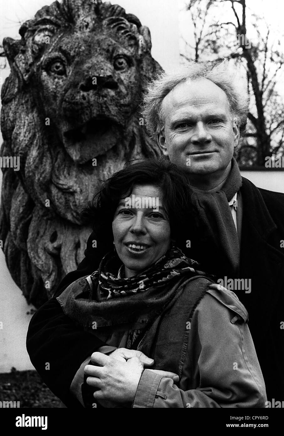 Beck, Ulrich, 15.5.1944, German sociologist, half length, with his wife Elisabeth Beck - Gernstein, Munich, 23.12.1991, Stock Photo