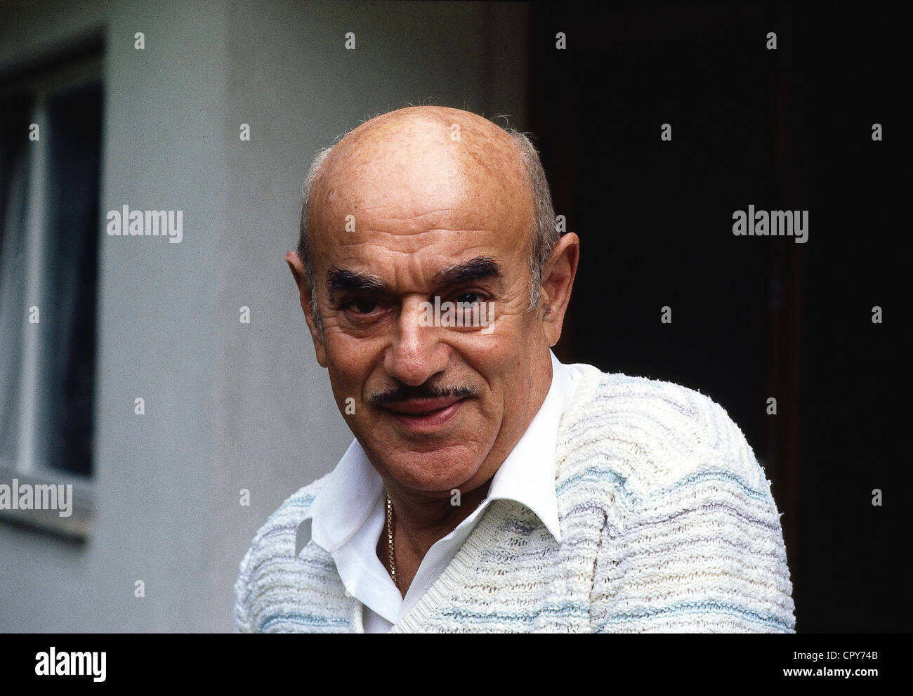 Brauner, Arthur, * 1.8.1918, Polish film producer, portrait, 1986, Stock Photo