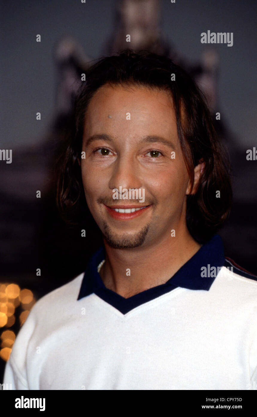 DJ BoBo (born Peter Rene Baumann), * 5.1.1968, Swiss musician, songwriter, music producer, portrait, 1997, Stock Photo