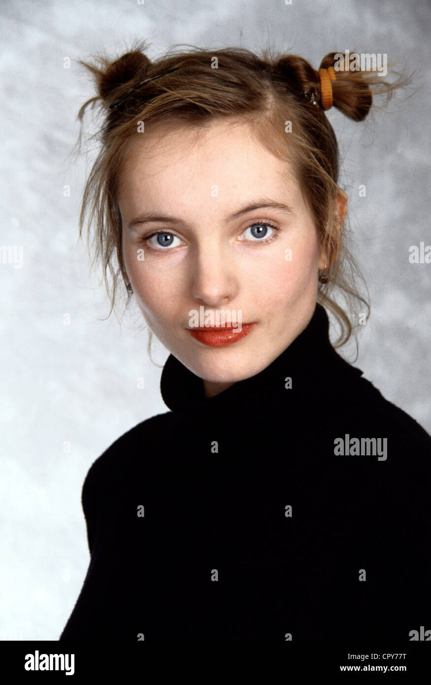 Uhl, Nadja, * 23.5.1972, German actress, portrait, 1998, Stock Photo