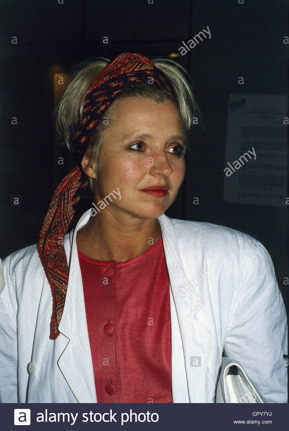 Schygulla Hanna 25 12 1943 German Actress Portrait 1980s