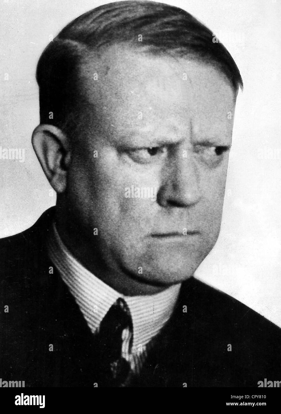 Quisling, Vidkun, 18.7.1887 - 24.10.1945, Norwegian politician (Nasjonal Samling), prime minister 1940 - 1945, portrait, 1940, Stock Photo