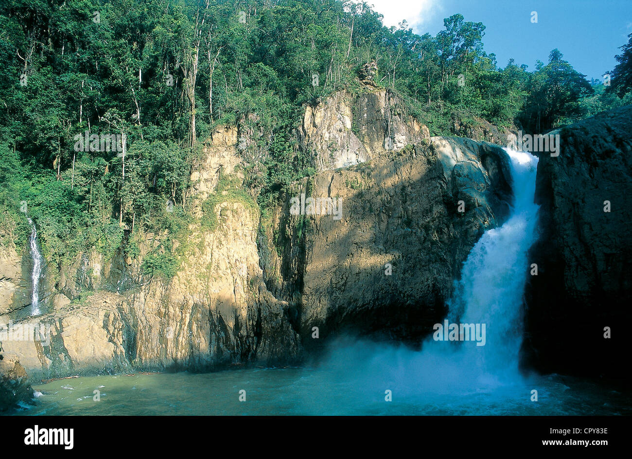 Dominican Republic, El salto de Jimenoa waterfalls Stock Photo Alamy