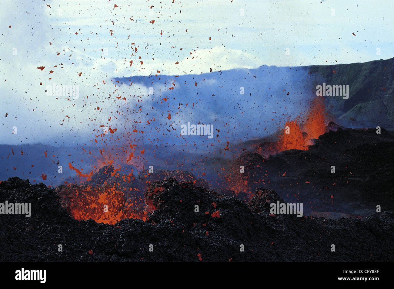 France, Reunion island (French overseas department), West Coast, Piton de la Fournaise, UNESCO
