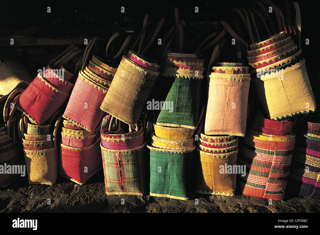 Mauritius, Port Louis District, Port Louis, tourists souvenirs, vannery