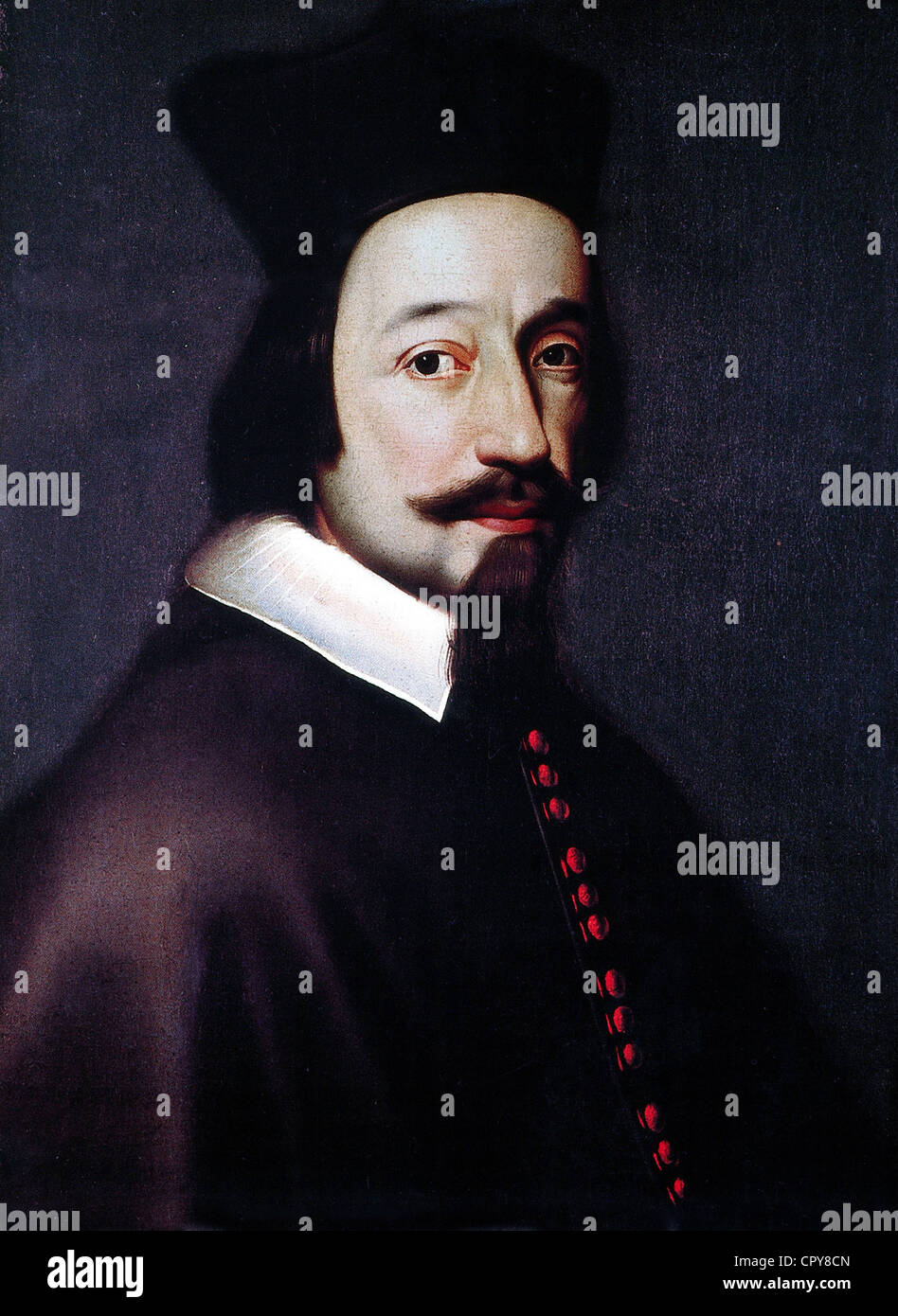Alexander VII (Fabio Chigi), 1599 - 22.5.1667, Pope since 1655, portrait, as envoy in Muenster, painting by Anselm van Hulle, circa 1648, Stock Photo
