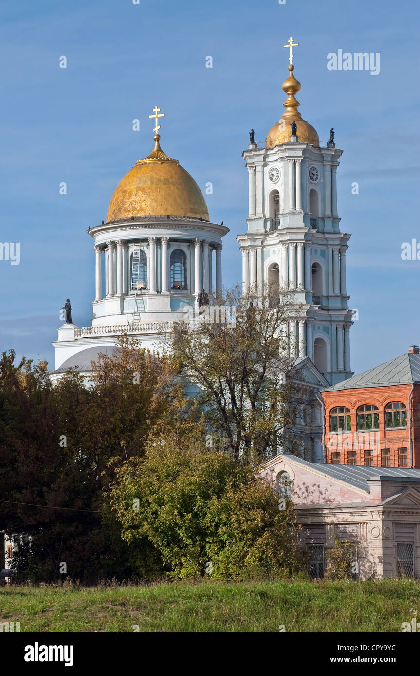 View of the Orthodox Cathedral in the Sumy, built in 1788, Ukraine Stock Photo