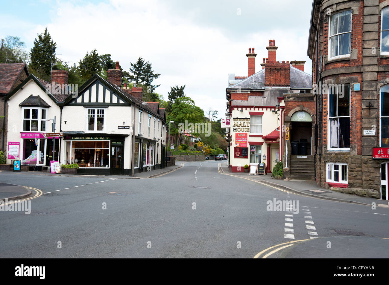 Church Stretton, Shropshire, England Stock Photo Alamy