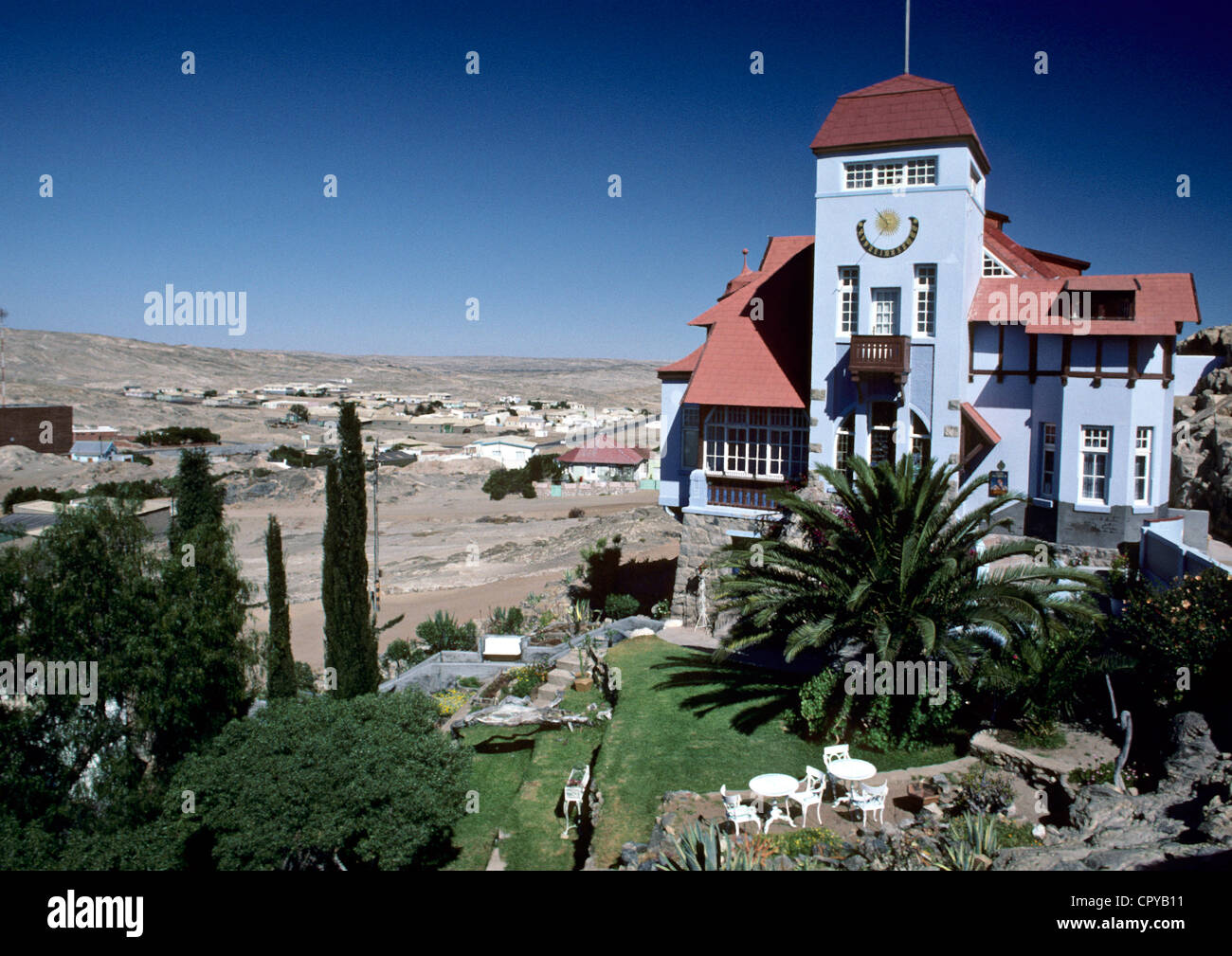 Namibia, Luderitz, guest-house of diamong company de beers Stock Photo