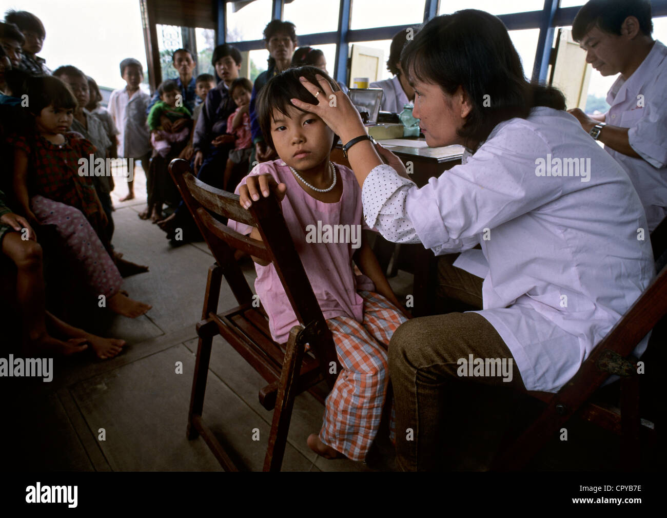 Vietnam, Thua Thien Hue Province, Hue, Children without borders organism, Sampan Hospital, doctor Lan Stock Photo