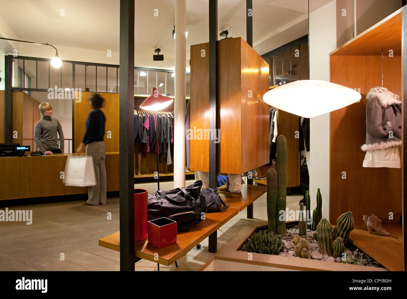 France, Paris, Le Marais District, Isabel Marant fashion store Stock Photo  - Alamy