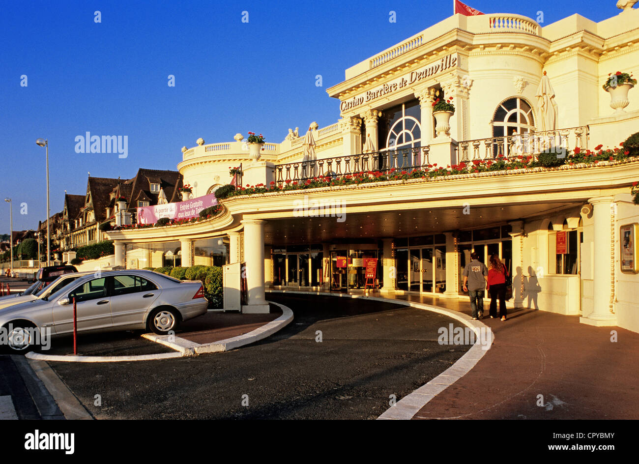 France, Calvados, Deauville, the casino Stock Photo
