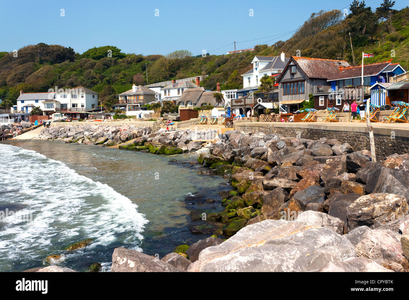 Isle Wight Steephill Cove Ventnor, England UK Stock Photo