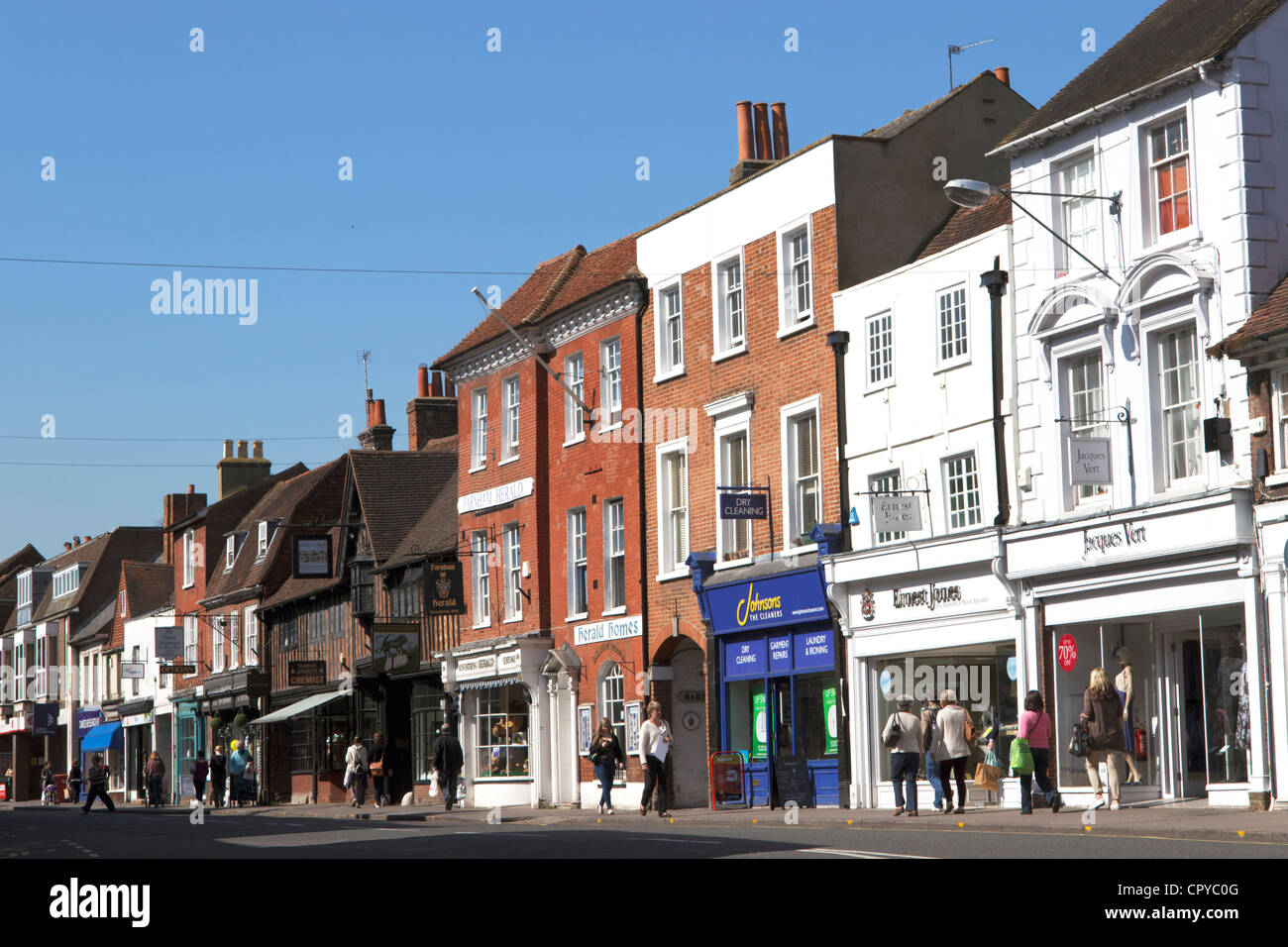 West Street Farnham Surrey England UK Stock Photo Alamy