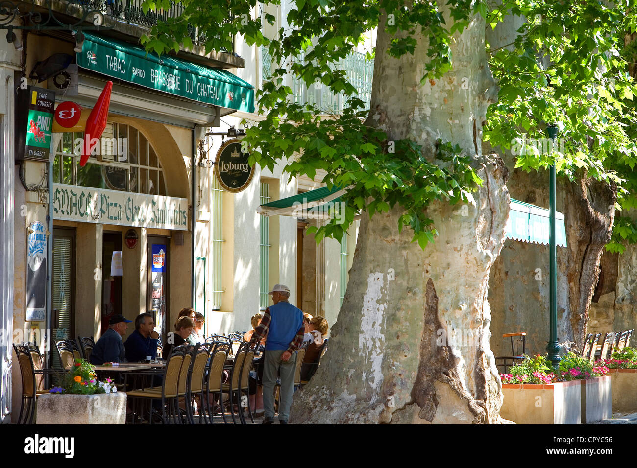 France, Vaucluse, Luberon, La Tour d'Aigues Stock Photo Alamy