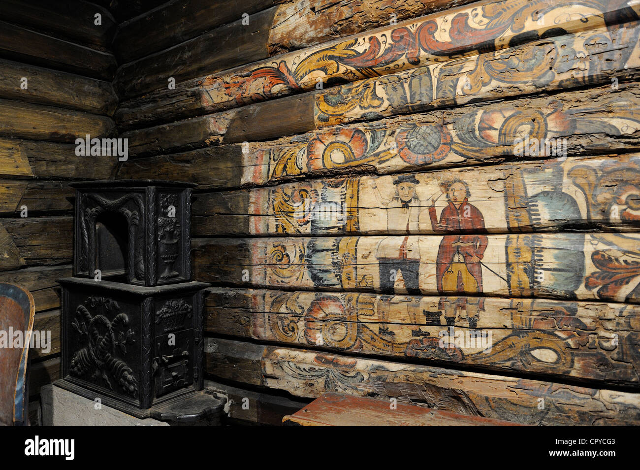 Norway, Oslo, Bygdoy Peninsula, Norsk Folkemuseum (Norwegian Folk ...
