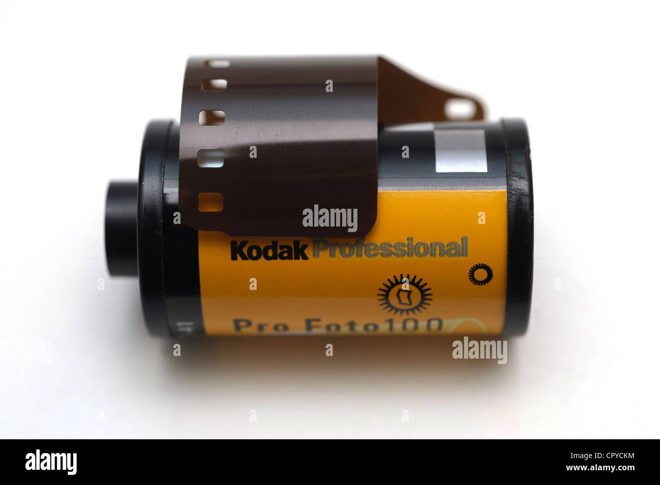 Roll of Kodak Professional 35mm Film. - Stock Photo