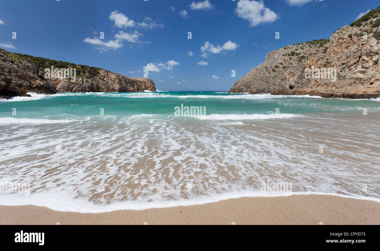 Sardinian beautiful coastline. Stock Photo