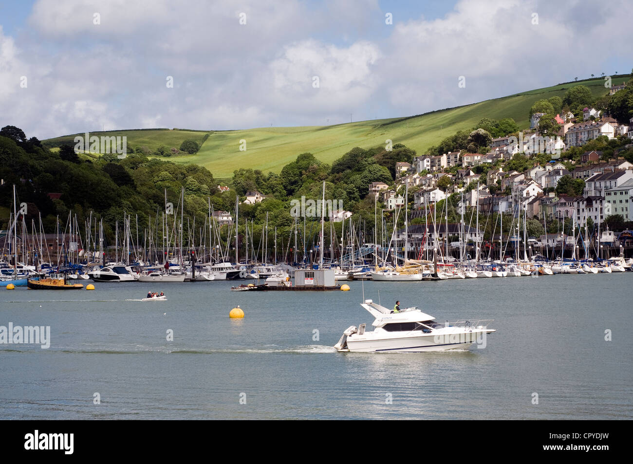 river Dart,Kingswear,dartmouth,Devon, blue, boat, boating, calm, coast