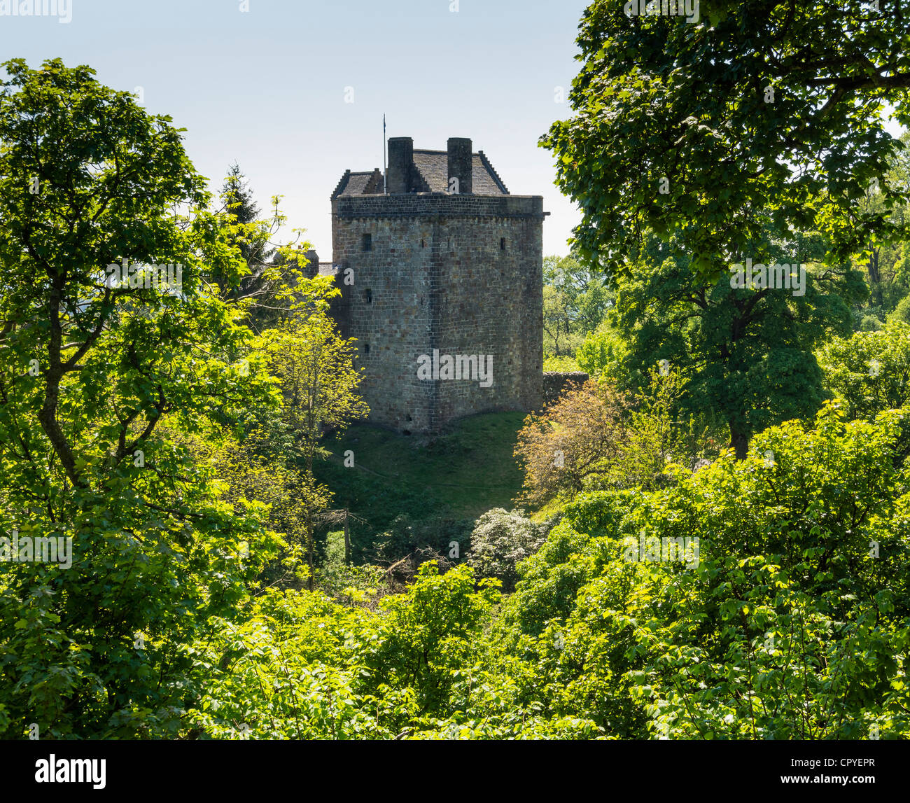 Castle Campbell, Dollar, Clackmannanshire, Scotland Stock Photo Alamy