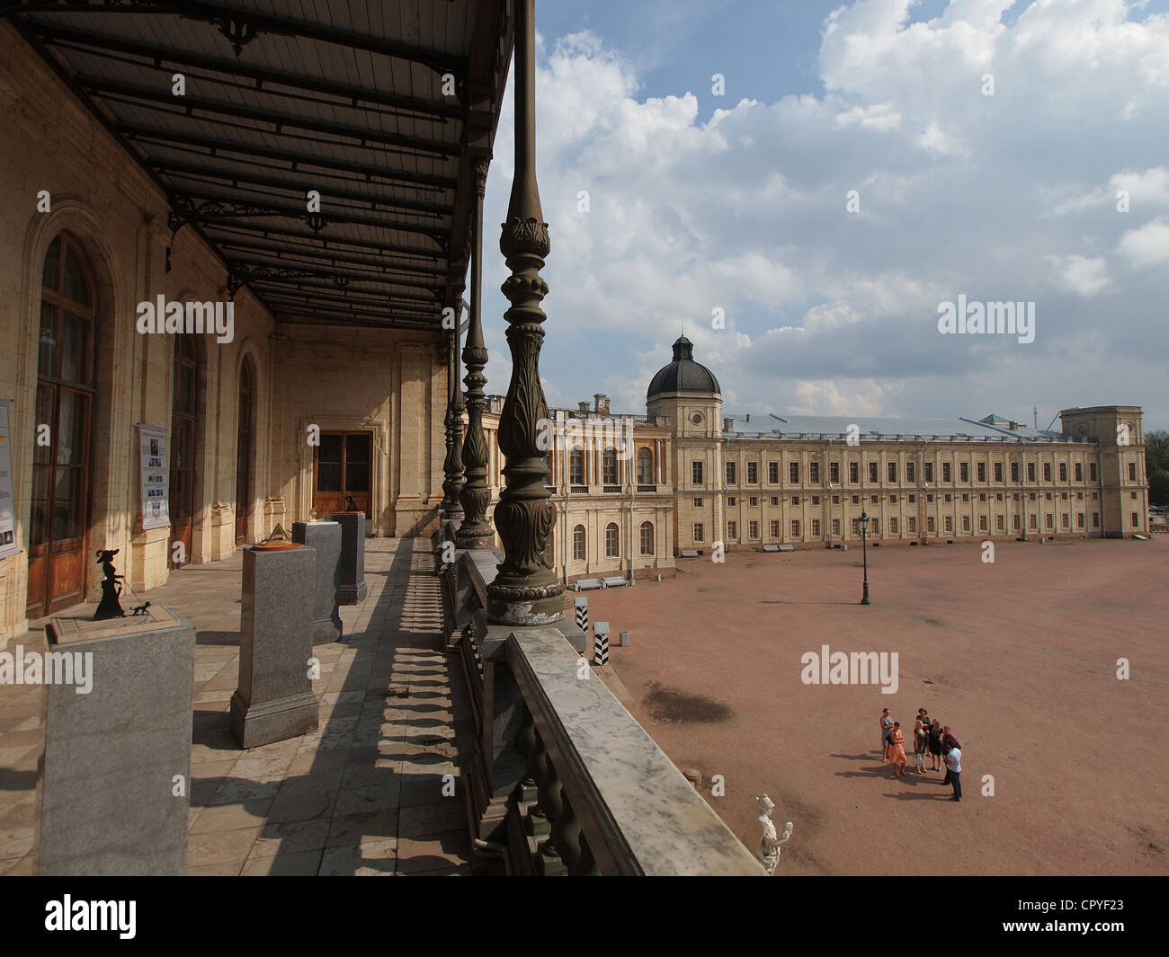 Palace of Gatchina, St. Petersburg, Russia Stock Photo