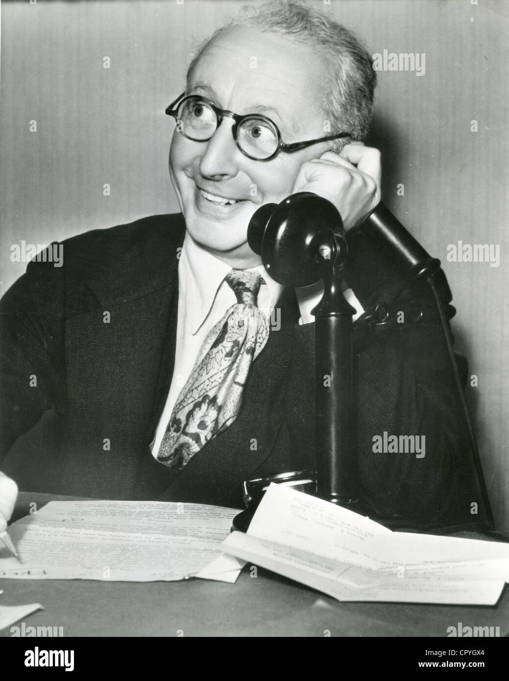 JEROME KERN (1885-1945) US composer in 1935 Stock Photo
