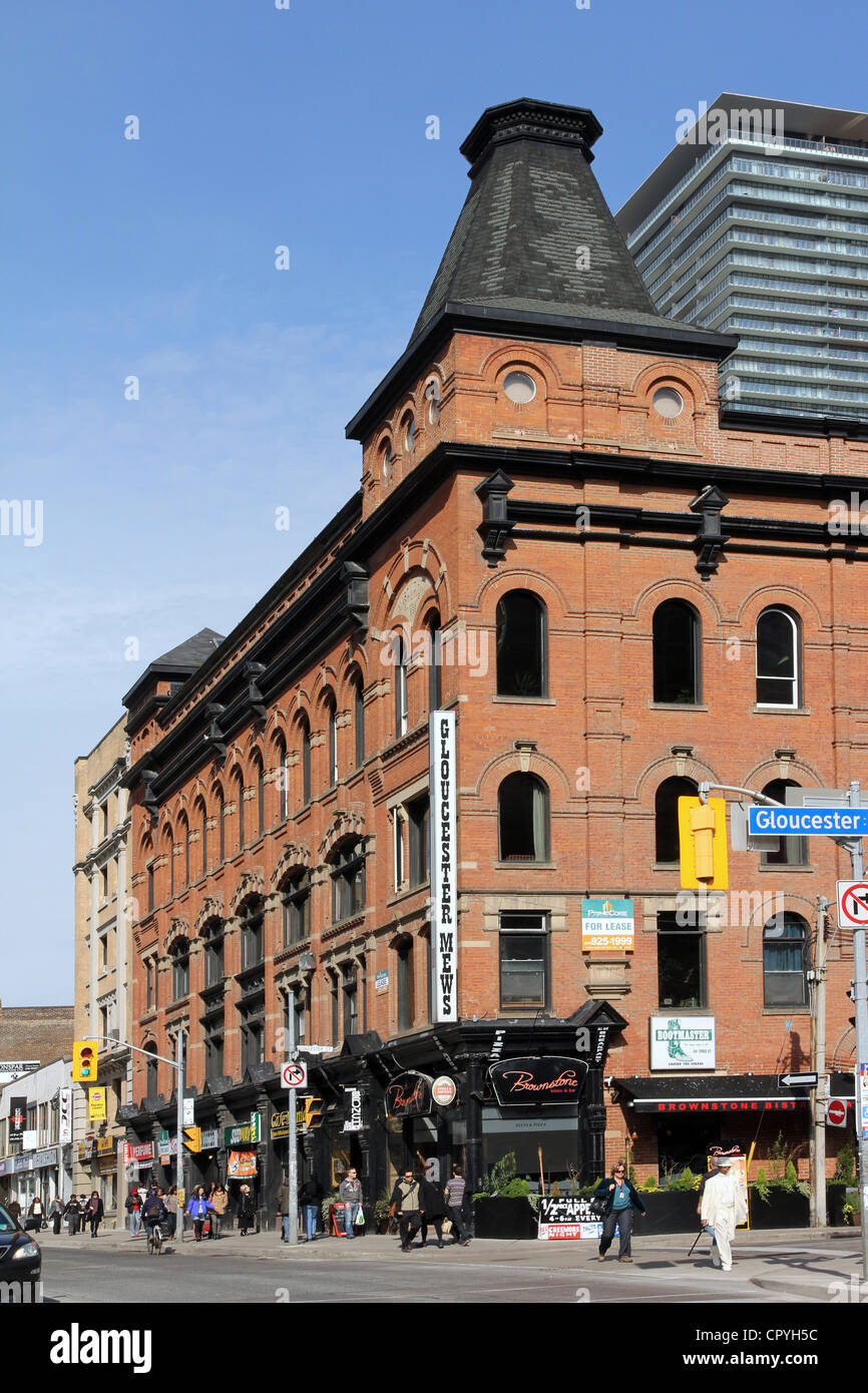 Toronto Yonge Street Victorian Masonic Building Stock Photo - Alamy