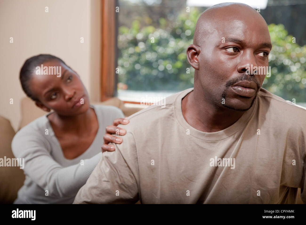 Black Couple Upset High Resolution Stock Photography and Images - Alamy