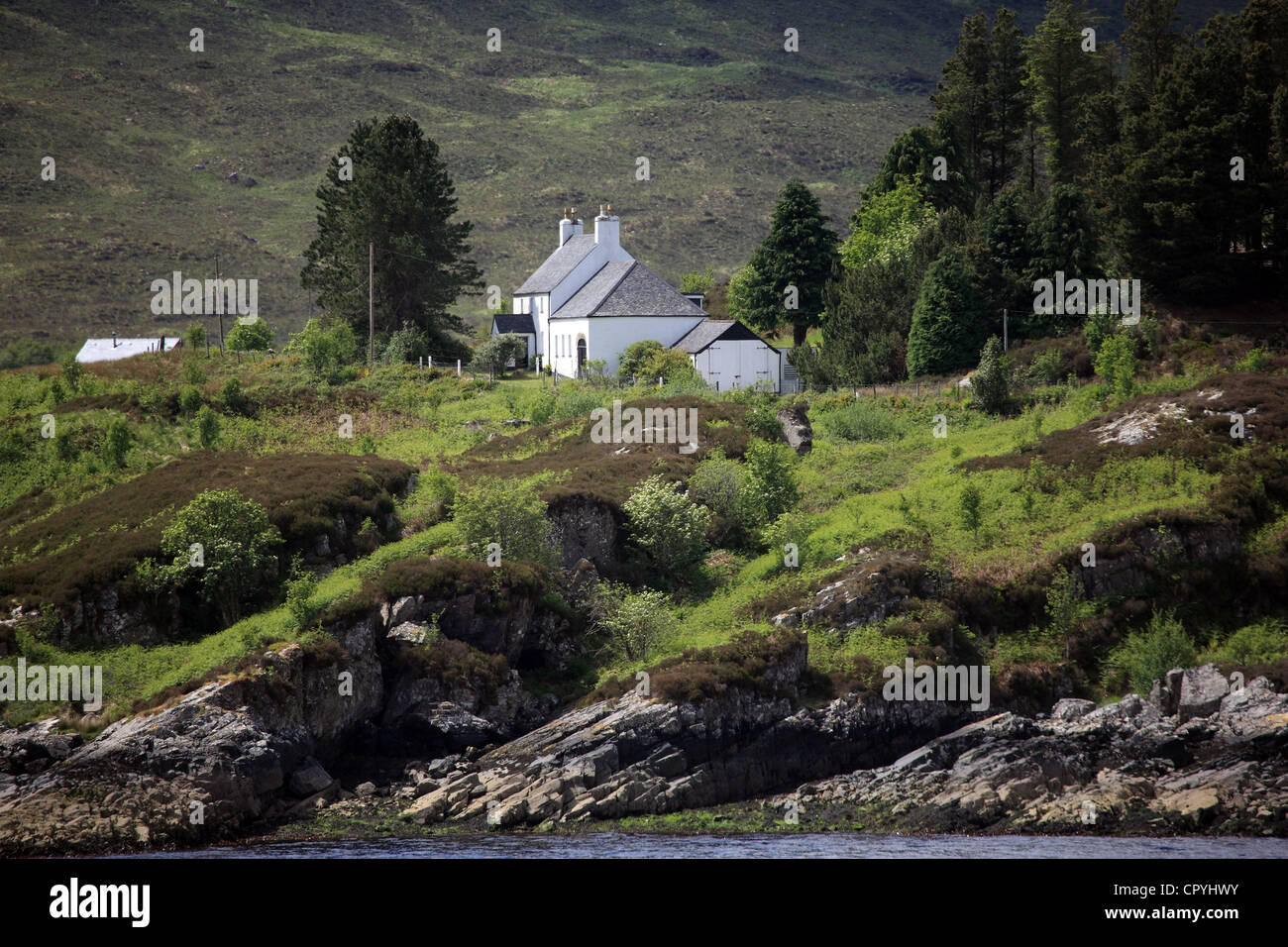 House on the Isle of Skye Stock Photo - Alamy