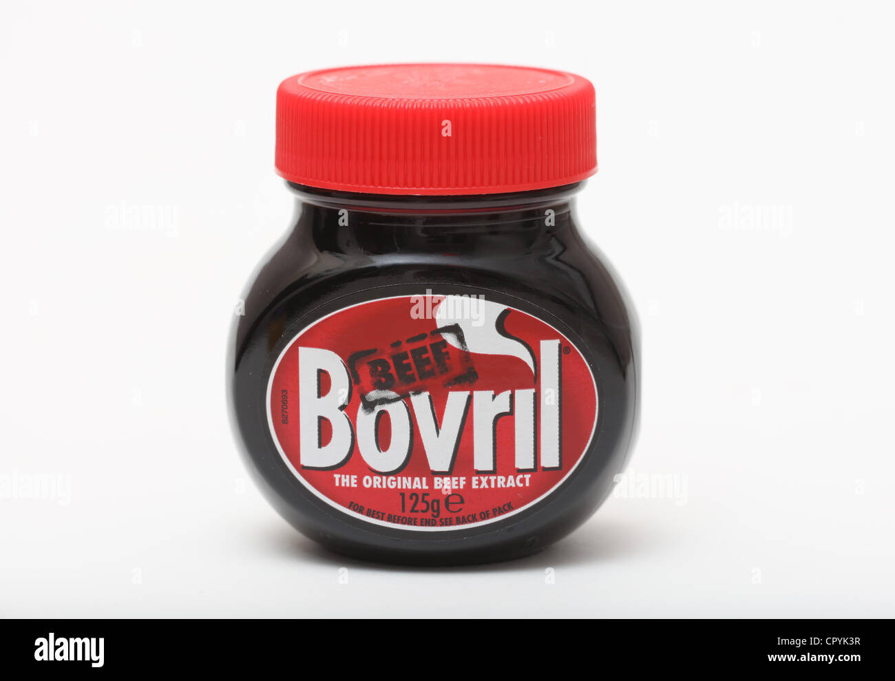 A jar of Bovril. Stock Photo