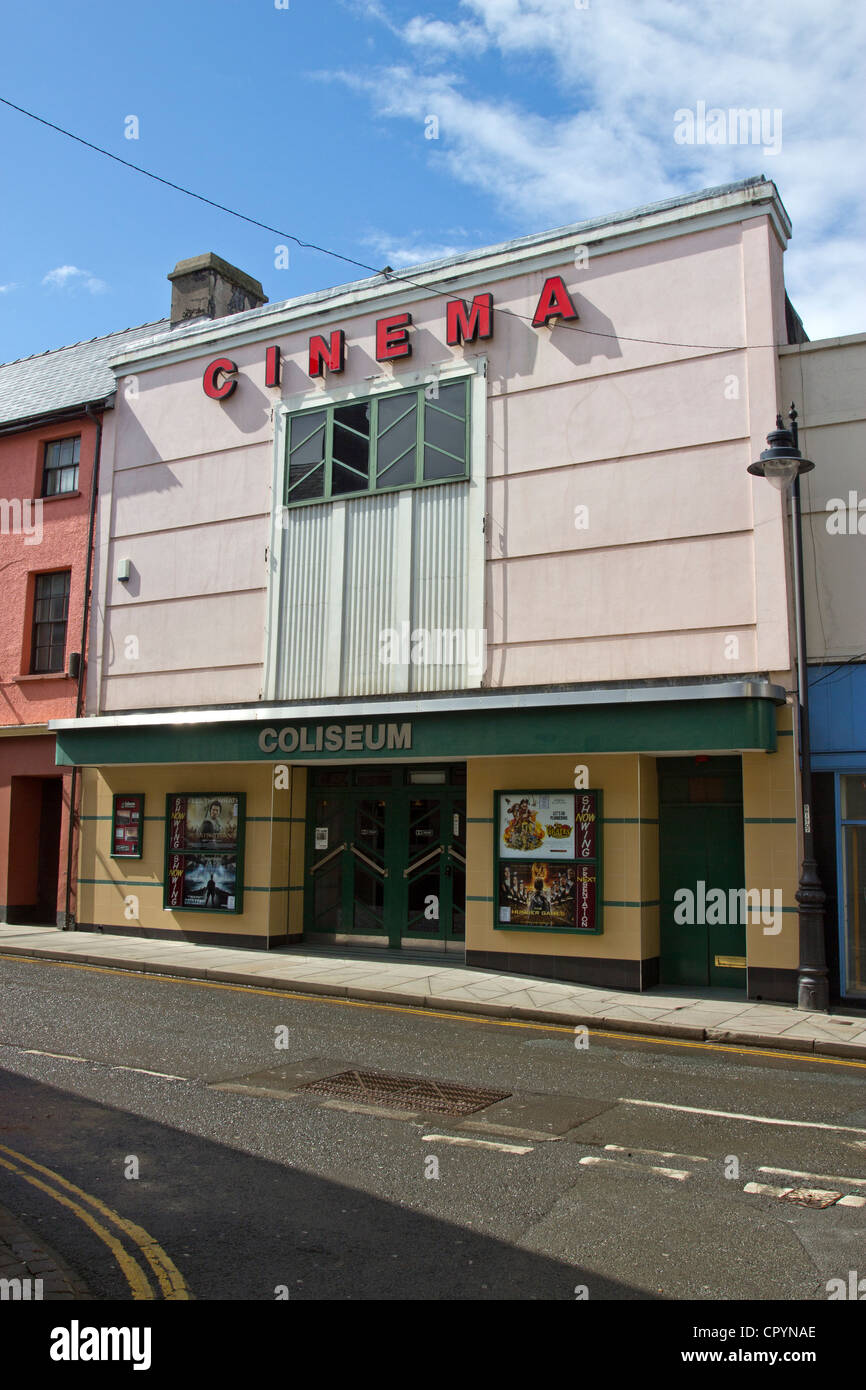 Coliseum cinema in Brecon, Powys Wales UK. Stock Photo