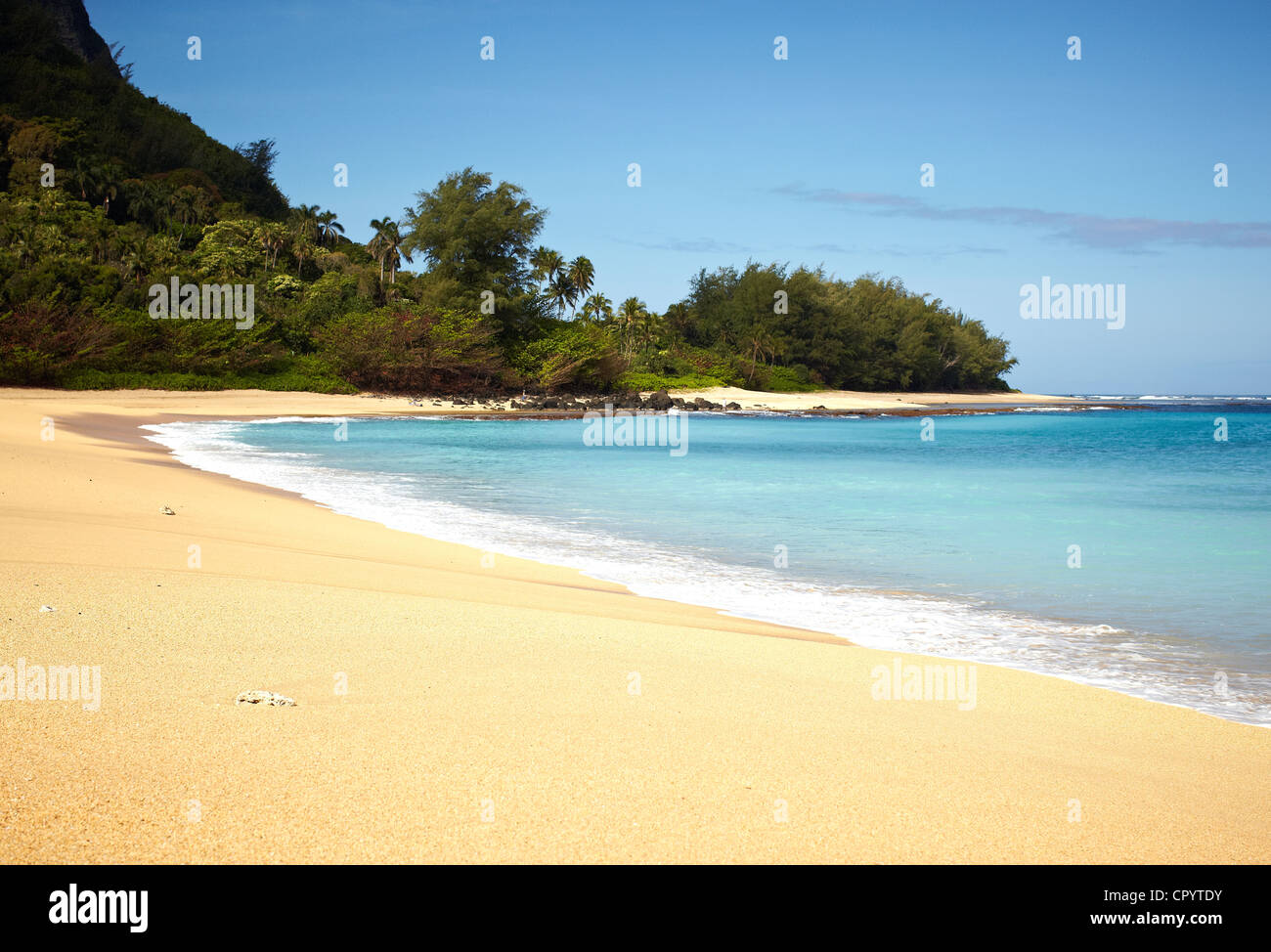 Tunnels Beach, Ha'ena State Park, Kauai, Hawaii, USA Stock Photo Alamy