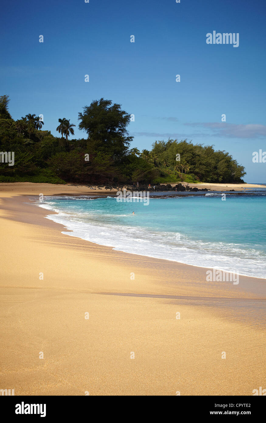 Tunnels Beach, Ha'ena State Park, Kauai, Hawaii, USA Stock Photo Alamy