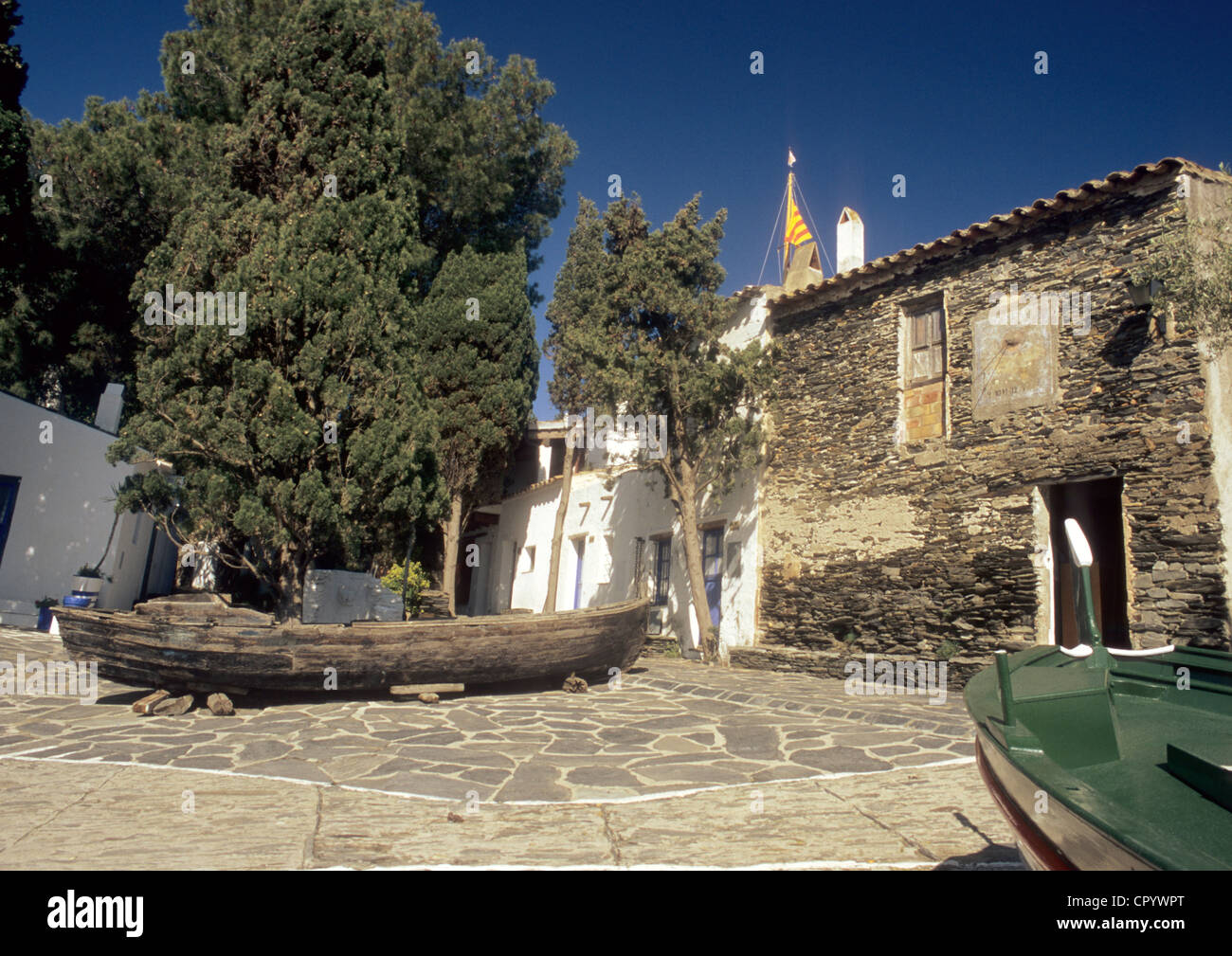 Spain, Catalonia, Costa Brava, Port Lligat, Salvador Dali's home Stock Photo