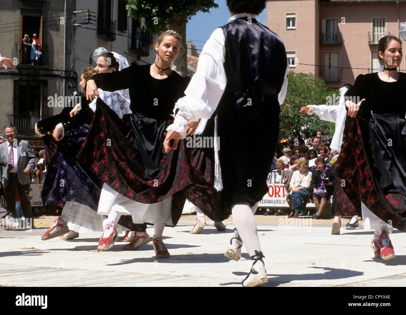 Spain, Catalonia, Ripoll, Festa de la Llana (Wool Festival) Stock Photo