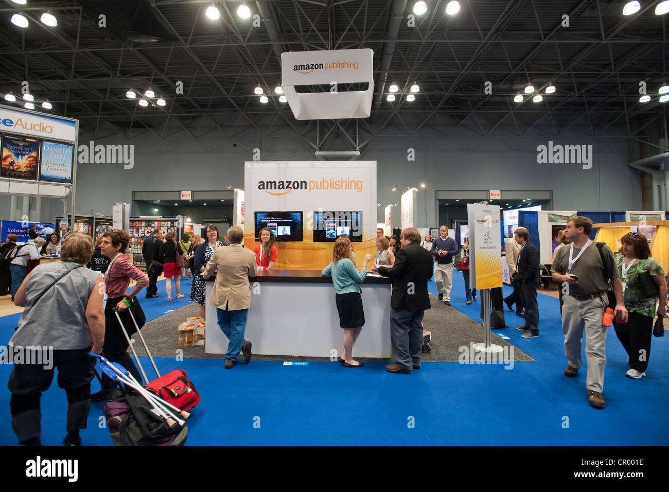 The huge Book Expo America at the Jacob Javits Convention Center in New