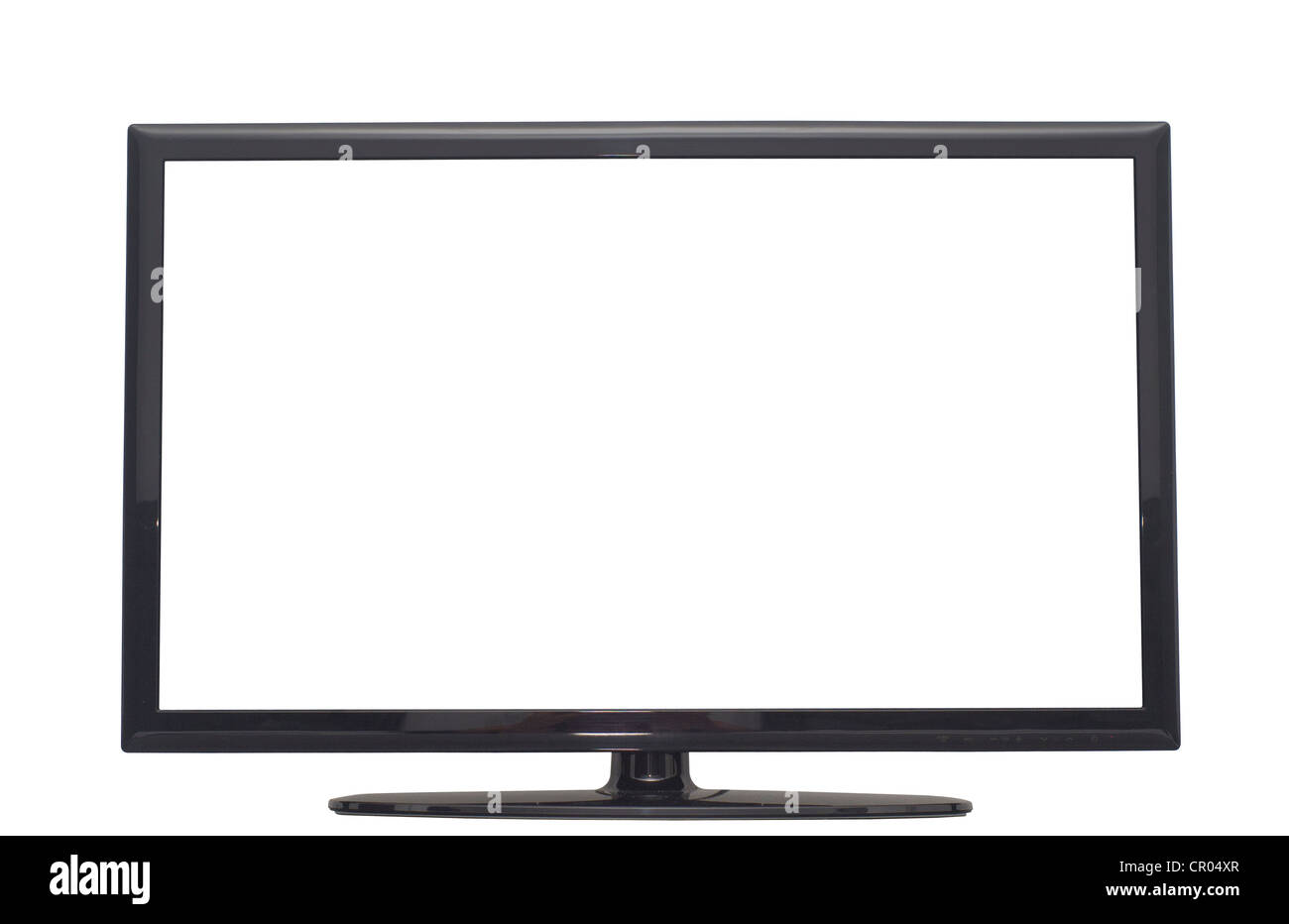 isolated flat screen tv or computer monitor, with 2 clipping path in jpg Stock Photo Alamy
