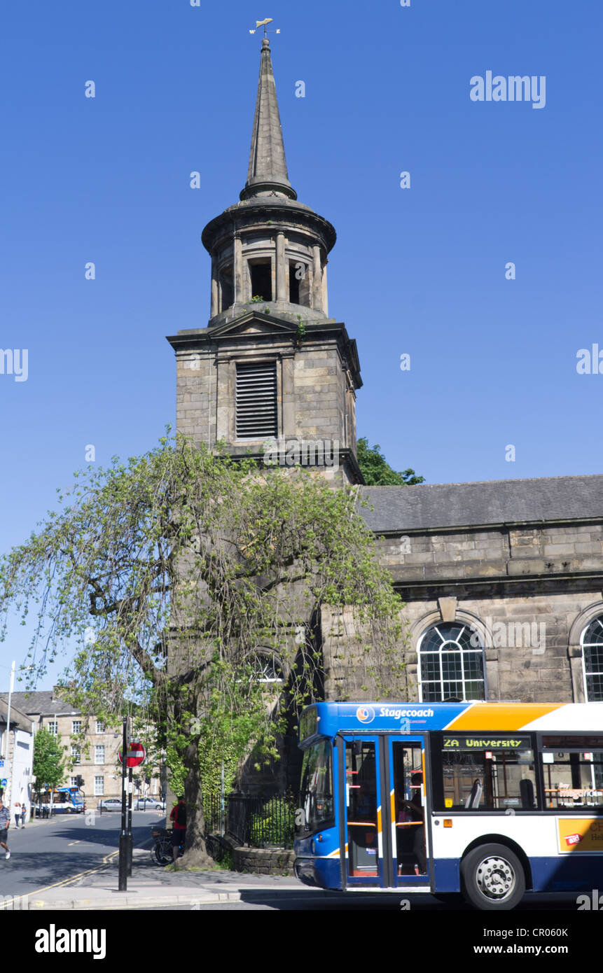 A View St John the Evangelist Church Chapel Lane Lancaster from the corner of Rosemary lane and