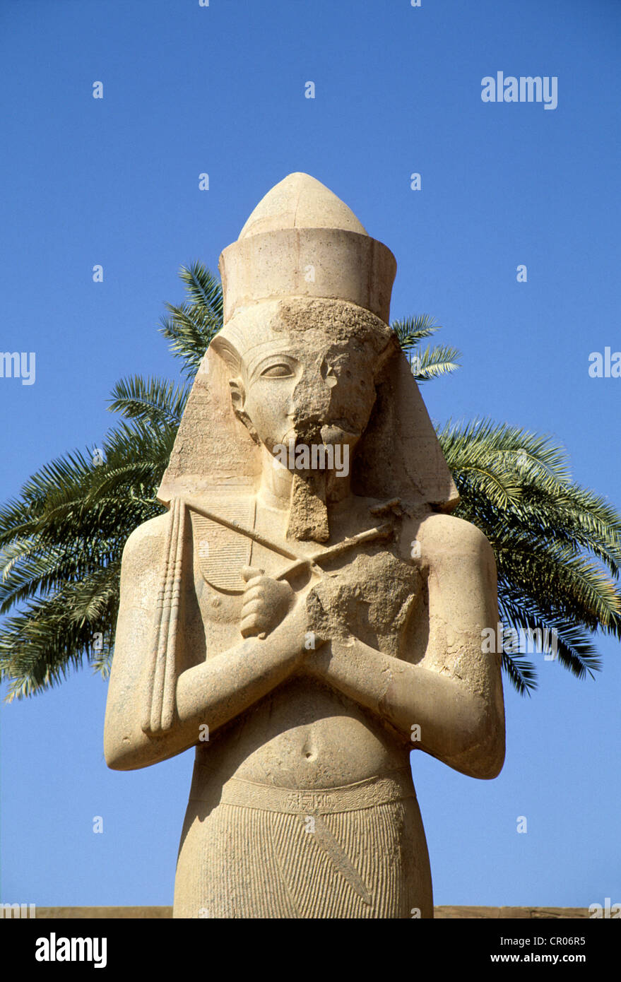 The God Ramsas Egypt, Upper Egypt, Nile Valley, Luxor, Karnak UNESCO World Heritage ...